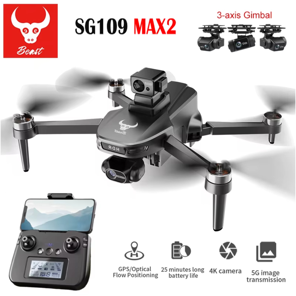 Drone Gimbal - SG109 MAX2 Drone kamera FPV 8K
