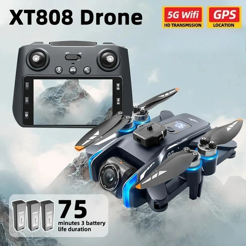 Drone Gps Mount - Drone Original XT808 Pro MAX 4K