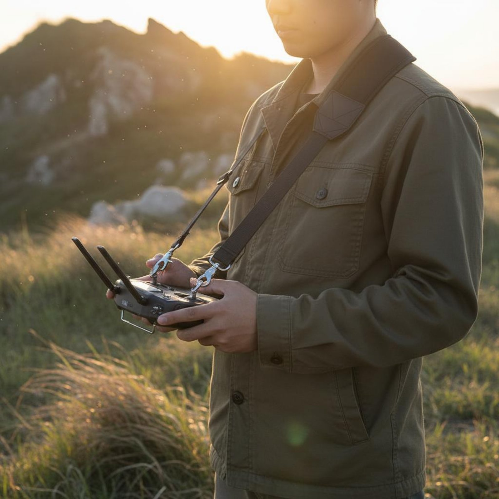 Tali Pengikat Transmitter Dron - Drone Arm ulasan dan harga