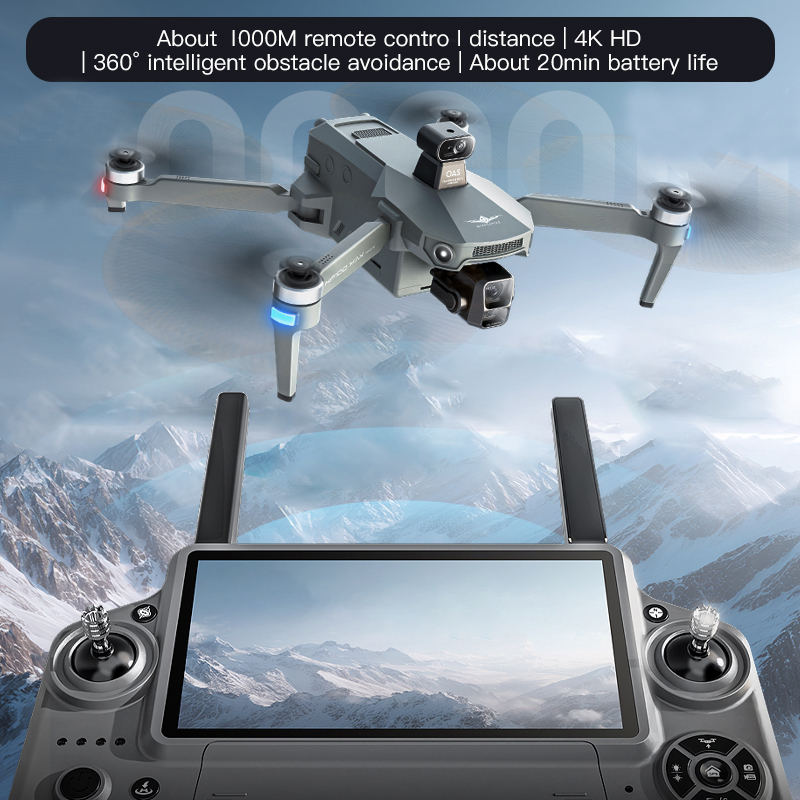 KF100 MAX Drone GPS Kamera 4K  - Drone Gimbal ulasan dan harga