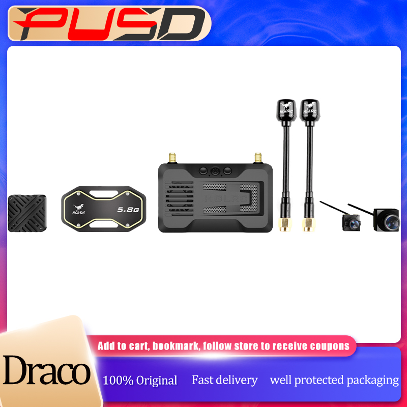 HGLRC Draco A1/A2 5.8Ghz HD VT - Drone Transmitter ulasan dan harga