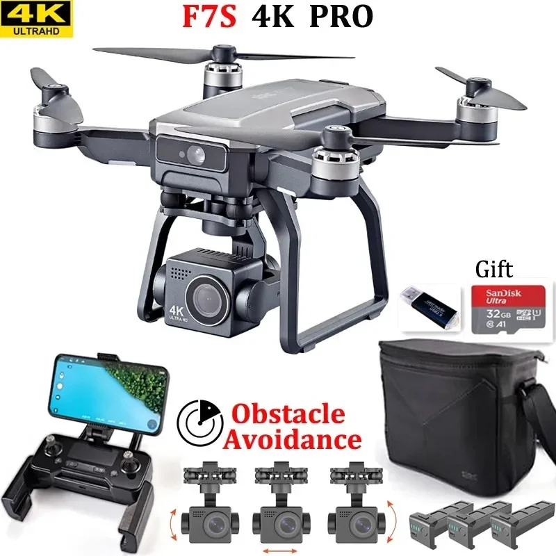 SJRC F7s 4K PRO Drone 4K tabur - Drone Gimbal ulasan dan harga